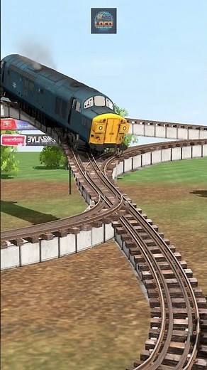 The rails are strange #train #railway #locomotive #automobile #railroad #roblox #shorts #steam #cc