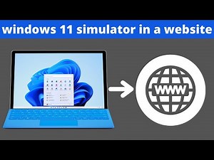 windows 11 simulator in a website!!!