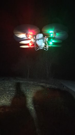 DJI T50 agricultural drone returns home by car