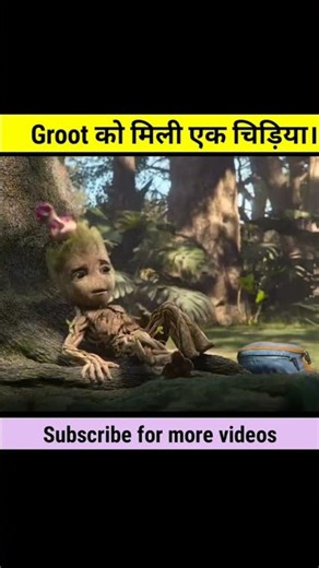 Baby Groot’s Cutest Moments Ever 😍 #ytshorts #explainedinhindi