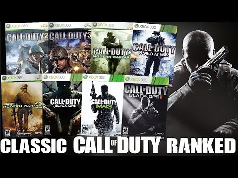 Ranking EVERY Classic 360 COD Game WORST TO BEST (Top 8 Games From COD 2 to Black Ops 2)
