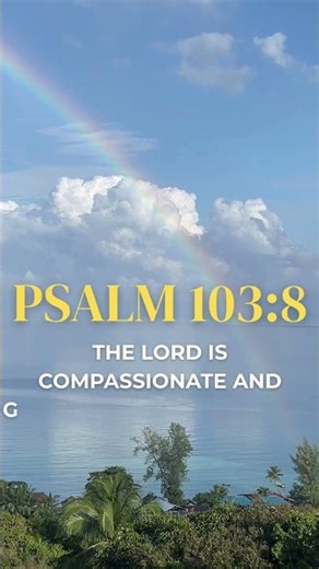Psalm 103:8 (NIV) - Compassion and Grace #bibleverse #love #compassion #forgiveness #god #faith
