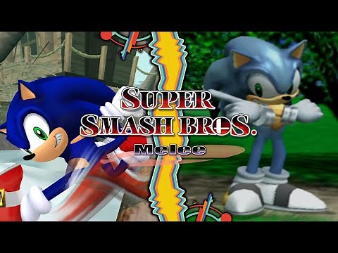 Sonic in Super Smash Bros. Melee ✪ 1P Mode Playthroughs + Extra (1080p/60fps)