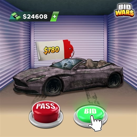 Become a master of strategy and bidding in an exciting TV show-inspired game! | Bid Wars: Pawn Empire | Facebook