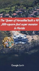 The Queen of Versailles built a 90,000 square foot super mansion in Florida #fouyou #house | Real Estate of Stars