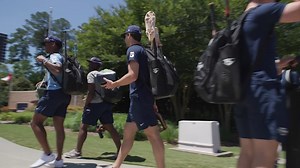 The first ever Draft Combine took place earlier this year. And we were right there for the ride with this amazing behind-the-scene look. | MLB