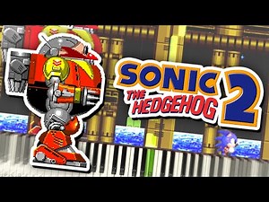 Sonic the Hedgehog 2 - Final Boss Theme Piano Tutorial Synthesia