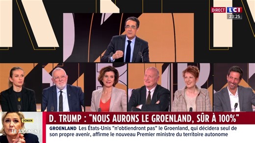 28K views · 600 reactions | "Nous allons obtenir le Groenland. Oui, à 100% !", a encore répété Donald Trump, dans une interview accordée à NBC News. "Les États-Unis n'obtiendront pas le Groenland. Nous n'appartenons à personne d'autre", a répondu le nouveau Premier ministre du territoire autonome danois, Jens-Frederik Nielsen. | LCI | Facebook