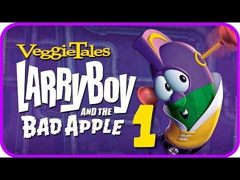 VeggieTales: LarryBoy and the Bad Apple Walkthrough Part 1 (PS2) 100%