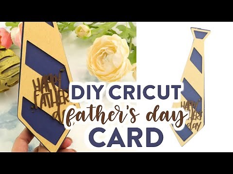 DIY Cricut Father's Day Card