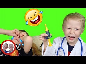 Doctor Set Toys Pretend Play with Mike and Jake / Little Doctor/ Doctor kit डॉक्टर सेट/العاب دكتور