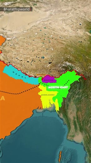 Siliguri Corridor — India ka Chicken Neck Explained | Why It Is So Important