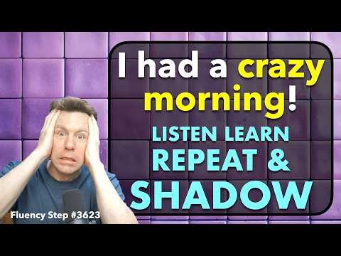 English SHADOWING Practice: Listen, Learn, Repeat & Shadow: Repeat After Me