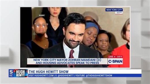 Zohran Mamdani is pushing his “tax the rich” plan again — but Hugh Hewitt says it’s dead on arrival: “New York won’t approve it. They know people will leave.” | Salem News Channel