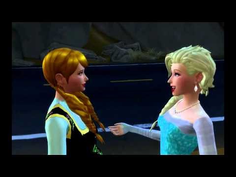 FROZEN ANNA PREGNANCY AND CHILDBIRTH THE SIMS 4