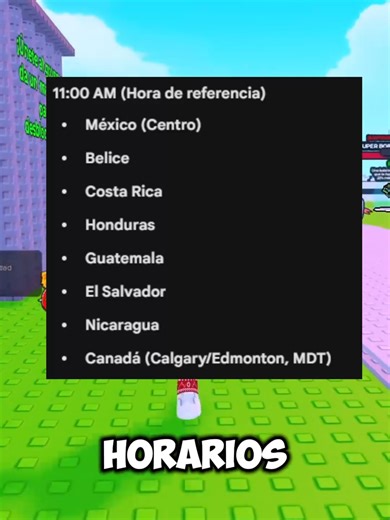 Horarios del Admin Abuse para Brainroads