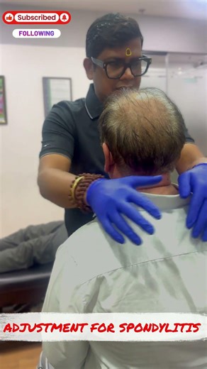 Ankylosing Spondylitis Relief 😳 | Real Chiropractic Transformation By dr. Rajneesh Kant #shorts