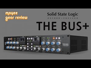SSL THE BUS+ Compressor 실기기 간단 리뷰