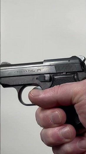 ASMR - F.I.E. TITAN CAL. .25 Pocket Pistol