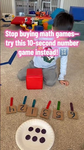 The Easiest Math Game for Kids (Teaching Numbers & Addition!)