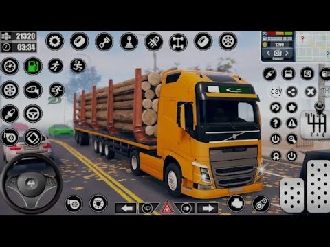 Euro Truck 2024 Gameplay – Delivering Massive Cargo Across Europe Android gameplay