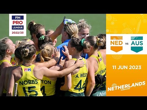 FIH Hockey Pro League 2022-23: Netherlands v Australia (Women, Game 2) - Highlights