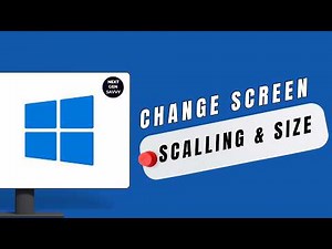 How to Change Screen Scaling & Size of Screen on Windows 11 or 10 PC