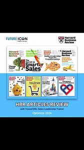 14 reactions | Optimize 2024 | HBR Article and Case Studies Review with Yousuf Efti | Future Icon | #HBR #salesalesale #SalesTips | Future Icon | Facebook