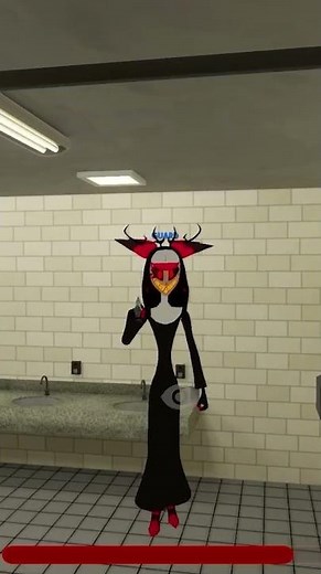 Nun Alastor SURPRISES Angel Dust on the Toilet