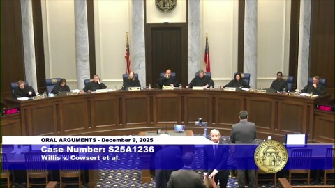 RAW: Georgia Supreme Court hears oral arguments in Fani Willis case