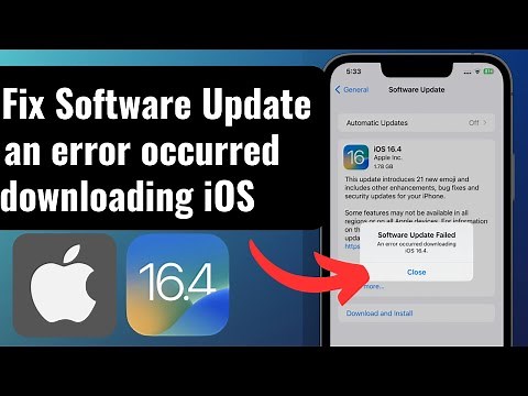 How To Fix Software Update Failed An Error Occurred Downloading iOS