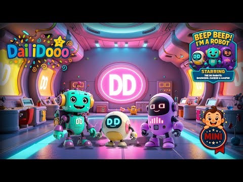 Beep Beep! I’m a Robot | DailiDooo | A Musical Adventure in the Robot Workshop