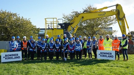 Construction work starts on £50m redevelopment of Northumberland school