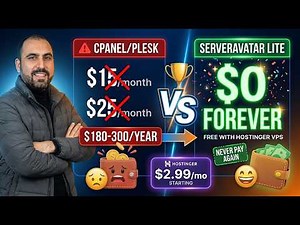 Hostinger + Server Avatar Lite: FREE VPS Manager! 🚀