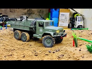 Remote control Monster Big Food truck 6x4 capable test