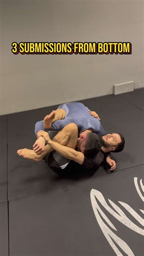 3 Effective Submissions from Bottom Side Control in BJJ