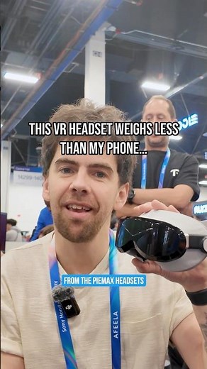 Lightest 8K VR Headset Ever?! Pimax Dream Air Hands On