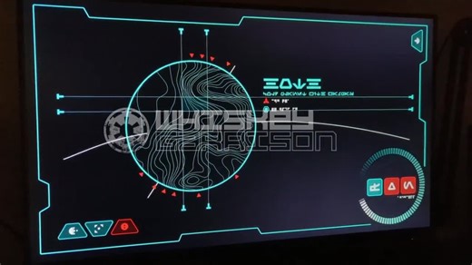 Display Graphics - Looping Animation - Star Wars Battlefront Inspired - Control Screen - Etsy