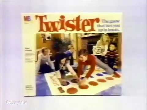 Twister Board Game by Milton Bradley 1986
