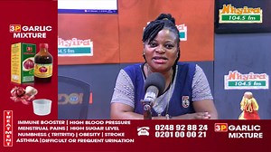 Interview with 3P Garlic Mixture #KuroYiMuNsem #LikeCommentShare #Nhyira1045Fm | Nhyira 104.5 FM | Facebook