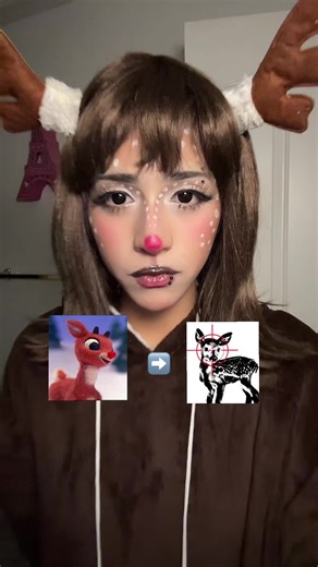 Killing innocence #deermakeup #fyp #creativemakeup | deer makeup