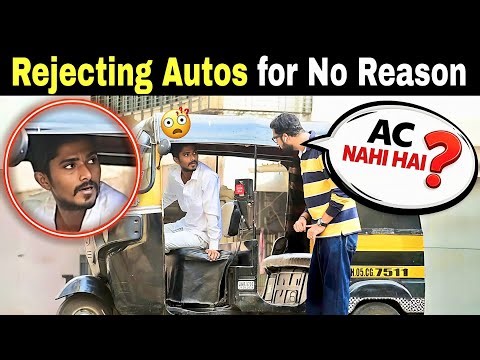 Rejecting Auto Rickshaws for No Reason 😂 | Prakash Peswani |