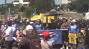 We applaud all participants of today's May Day events for remaining positive and peaceful. Stay safe Los Angeles! 👍🏼 #LAFD #DTLA #MayDayLA #MacArthurPark | Los Angeles Fire Department