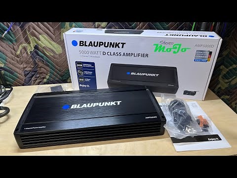 Blaupunkt AMP5000D Overview and Amp Dyno