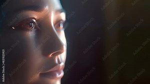 Facial recognition system with facial recognition interface and 3D scanning.