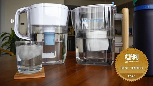 The best water filter pitchers of 2026, tested by editors | CNN Underscored