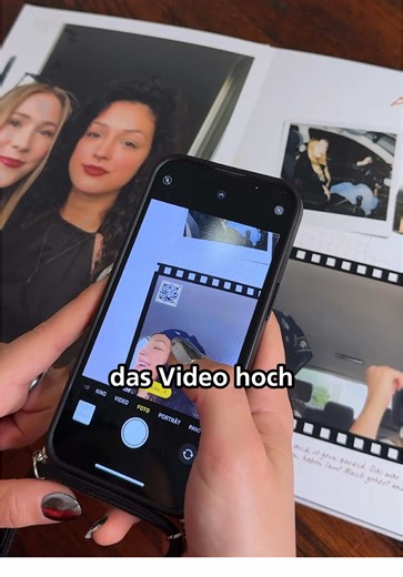 CEWE FOTOBUCH: QR-Codes für Videoerinnerungen