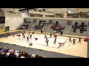 Green Level Band 22-23 - Varsity Winter Guard 2023 - "To Build a Home"