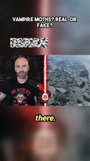 Vampire Moths? Real Or Fake?