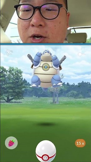 Mega Blastoise Evolution in Pokemon GO, #shorts